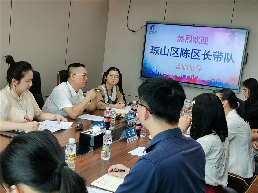 区辅导莅临领导，合作助力自贸港