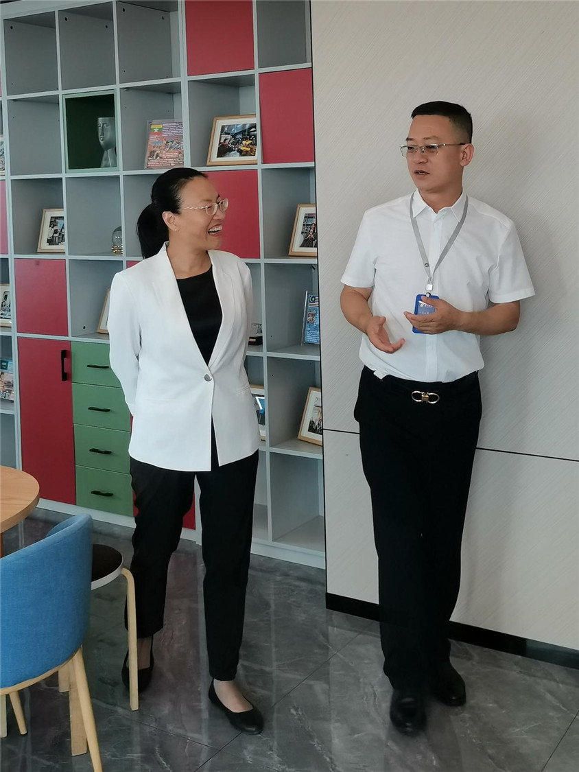 区辅导莅临领导，合作助力自贸港